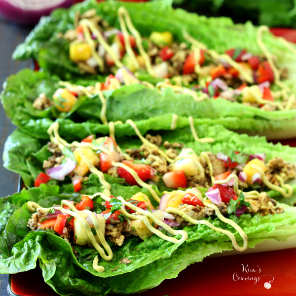 Healthy Taco Lettuce Wraps