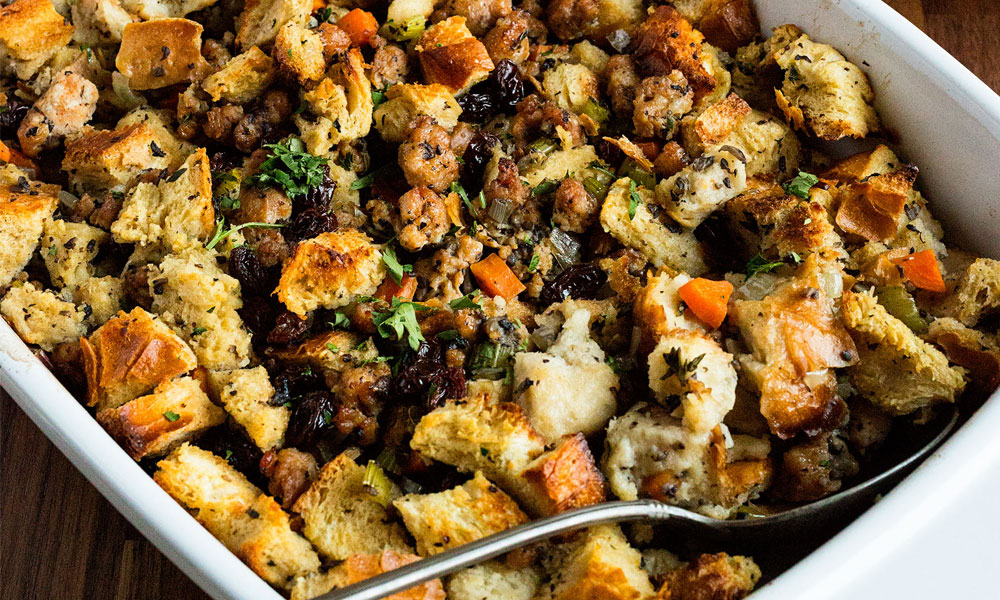 Sausage & Mushroom Stuffing