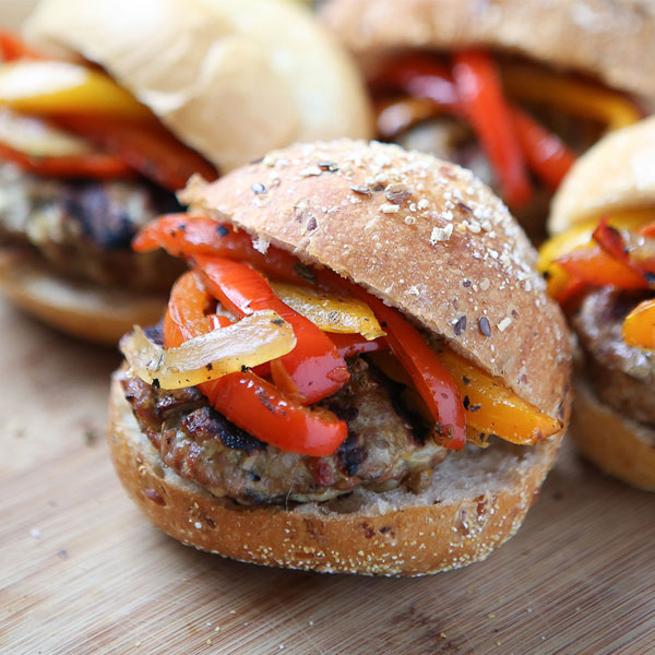 Turkey Mushroom Sliders
