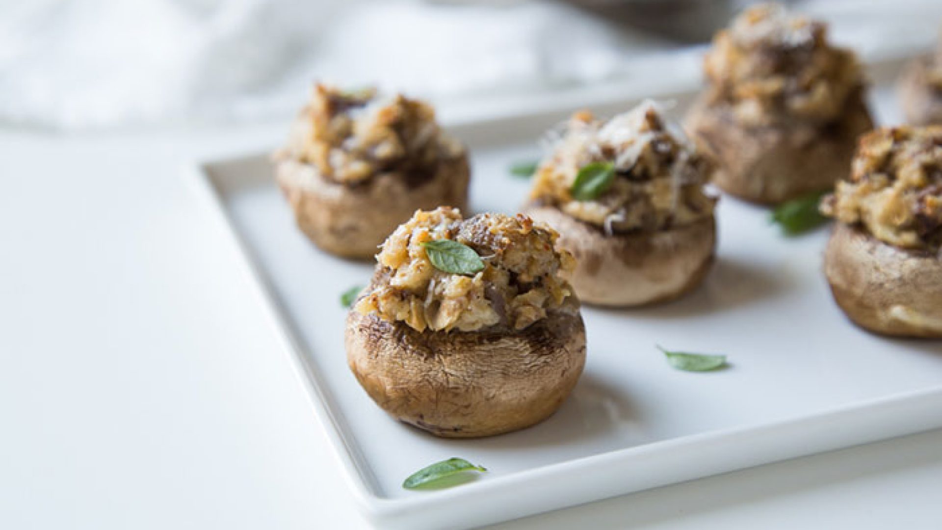 Classic Stuffed Mushrooms