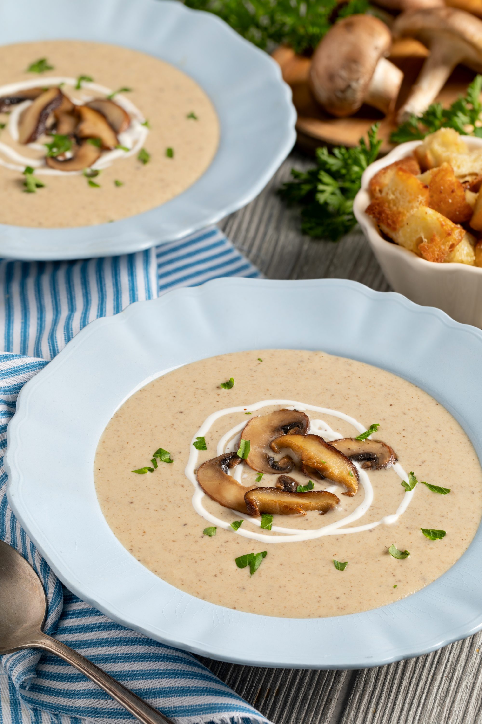 how to dress up cream of mushroom soup Cream of Mushroom Soup