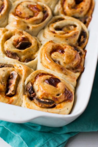 Mushroom Pizza Rolls