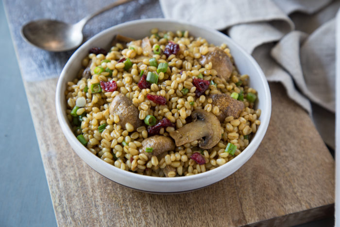 Roasted Mushroom Wheat Berry Salad – 02