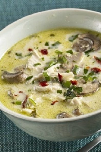 Thai-Style Coconut Chicken Soup