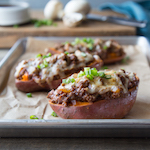 BBQ Turkey Sweet Potatoes