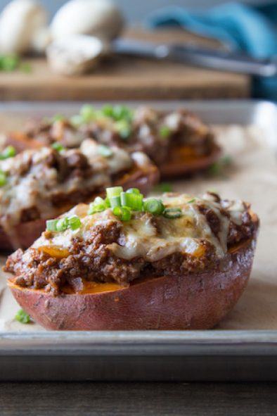 BBQ Turkey Sweet Potatoes