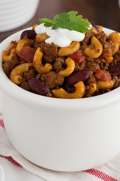 Blended Chili Macaroni