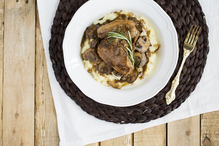 Lamb Loin Chops With Mushroom Marsala Sauce Mushroom Council