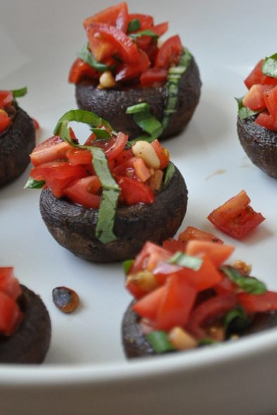 Mushroom Bruschetta Bites