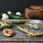 Mushroom Cheese Stuffed Jalapenos