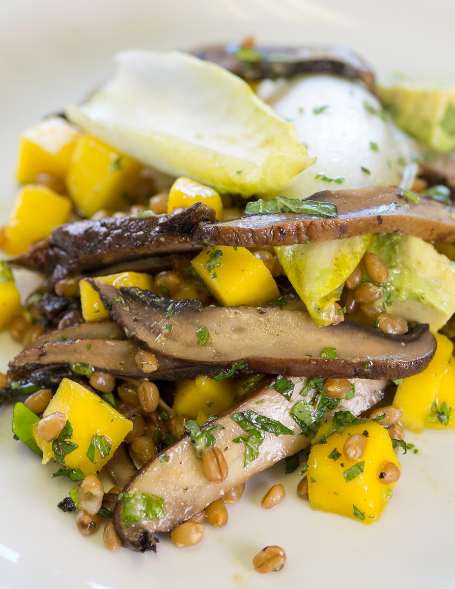 Mango Mushroom Salad