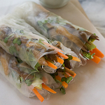 Mushroom-Spring-Rolls