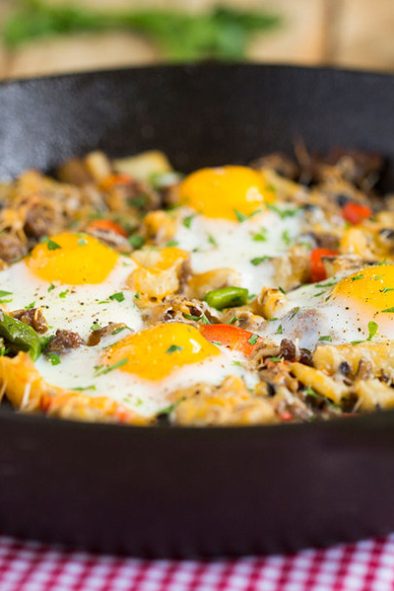 Potato Hash with Mushrooms