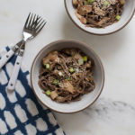 Soba Noodles with Sautéed Oyster Mushrooms