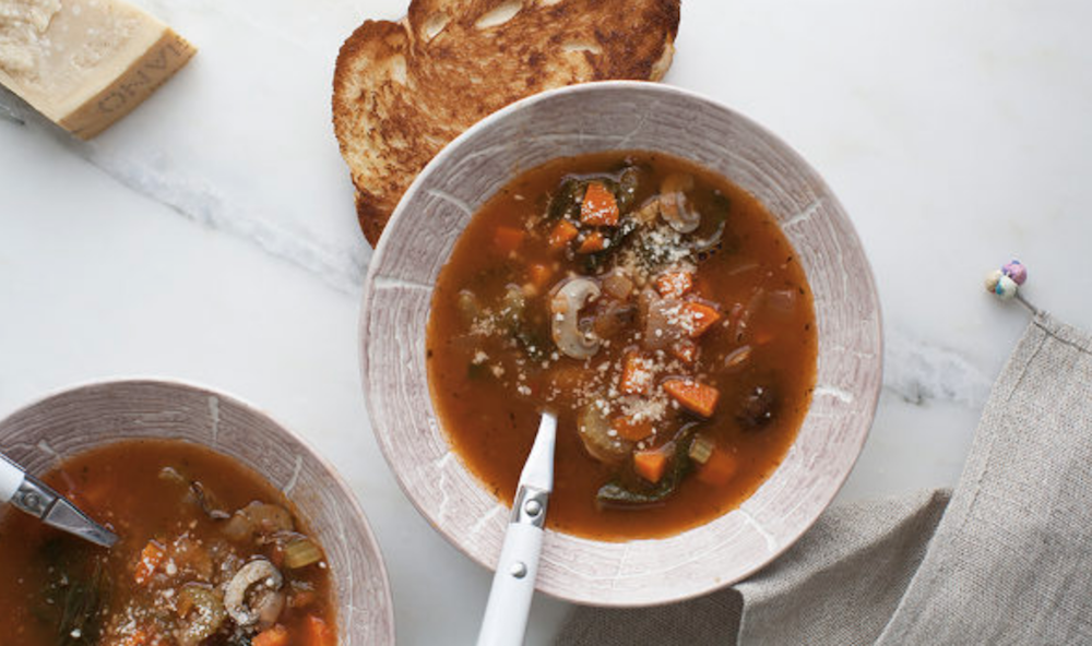 Mushroom Minestrone