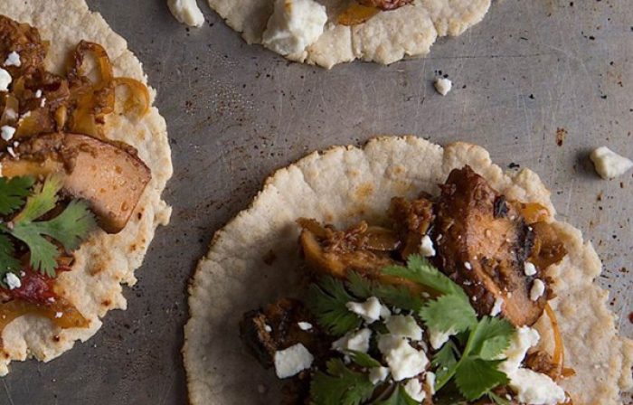 Mushroom Chipotle Tacos