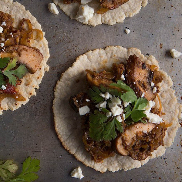 Mushroom Chipotle Tacos