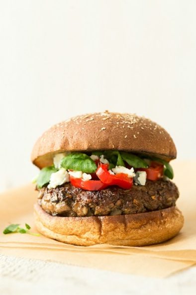 Mighty Mushroom Blended Burger