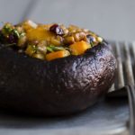 winter stuffed portabella