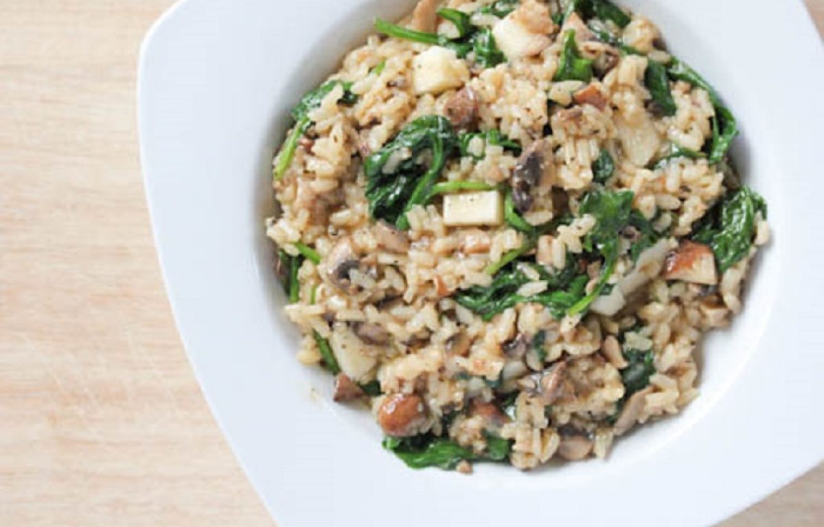 Arborio & Mushroom Fall Side Dish Mushroom Recipes