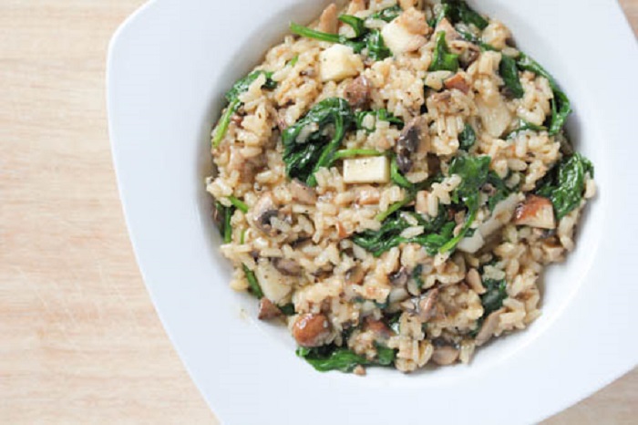 Arborio & Mushroom Fall Side Dish
