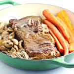 Pot Roast with Balsamic Mushroom Gravy