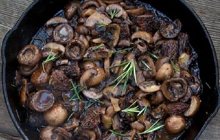 Campfire Mushrooms