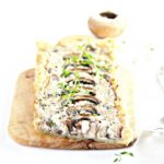 Cheesy Mushroom Tart