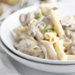 Pasta with Creamy Mushroom Sauce