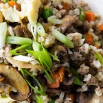 Pork Mushroom Fried Rice