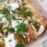Chicken and Mushroom Enchiladas Verdes