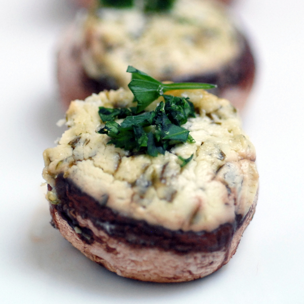 Herb-Stuffed Mushrooms