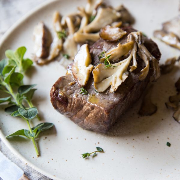 mushroom over meat