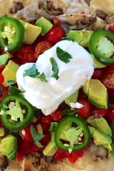 Loaded Veggie Nachos