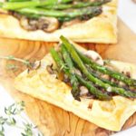 Sautéed Mushroom Asparagus Puff Pastry
