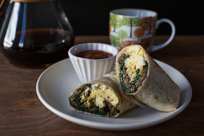 Mushroom-Breakfast-Burritos