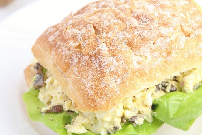 Mushroom Egg Salad | Mushroom Recipes