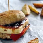 Mushroom-Haloumi-Burger