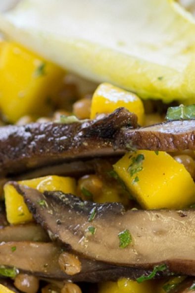 Mango Mushroom Salad