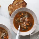 Mushroom-Minestrone