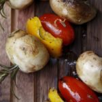 Grilled Rosemary Mushroom Skewers