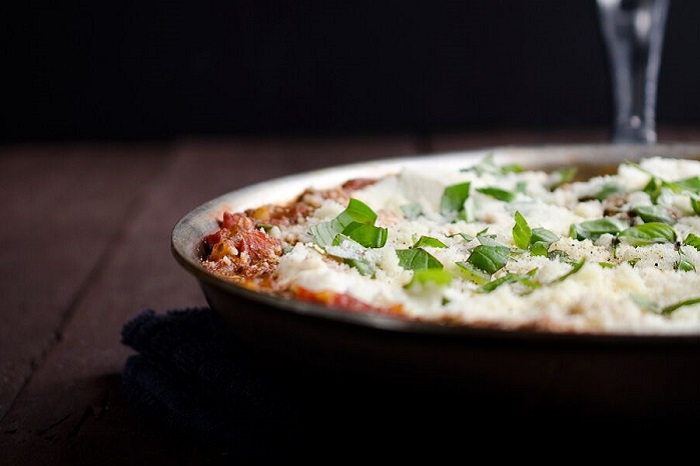 Mushroom Skillet Lasagna