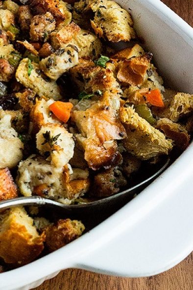 Sausage & Mushroom Stuffing