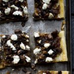Caramelized Onion, Mushroom and Goat Cheese Tart