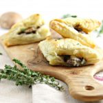 Sauteed Mushroom and Brie Puff Pastry Bites