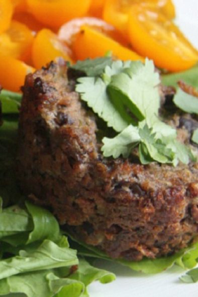 Vegetarian Mushroom "Meatloaf" Cups