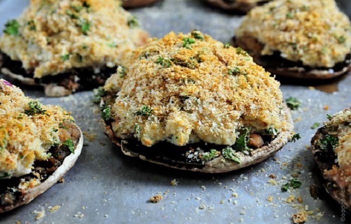 Crab Stuffed Mushrooms