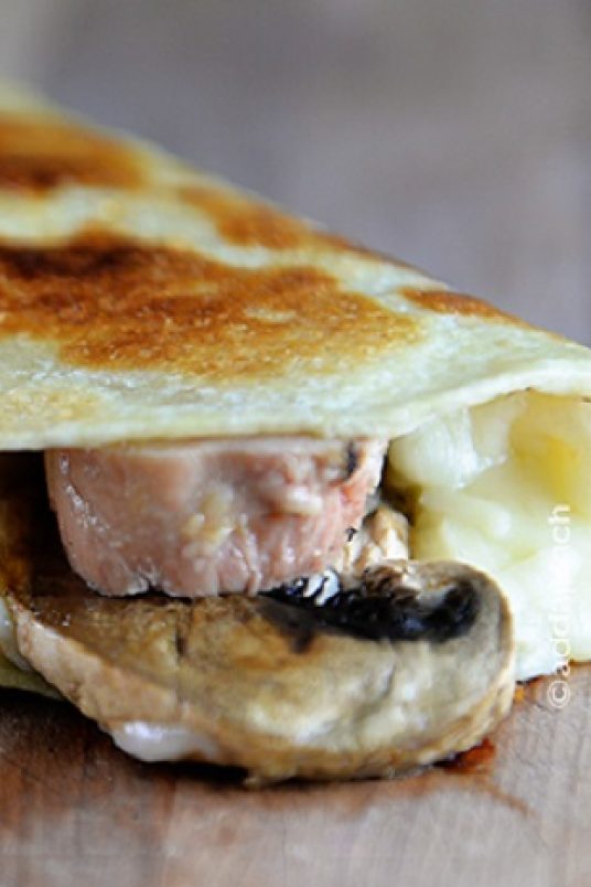 Mushroom and Chicken Quesadilla Mushroom Recipes