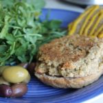 mushroom-veggie-burger