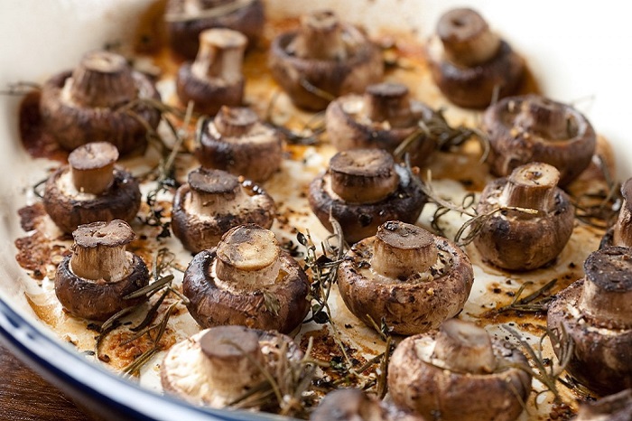 Herb-Roasted Mushrooms